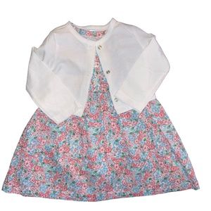 Carter’s Dress with Sweater 12m